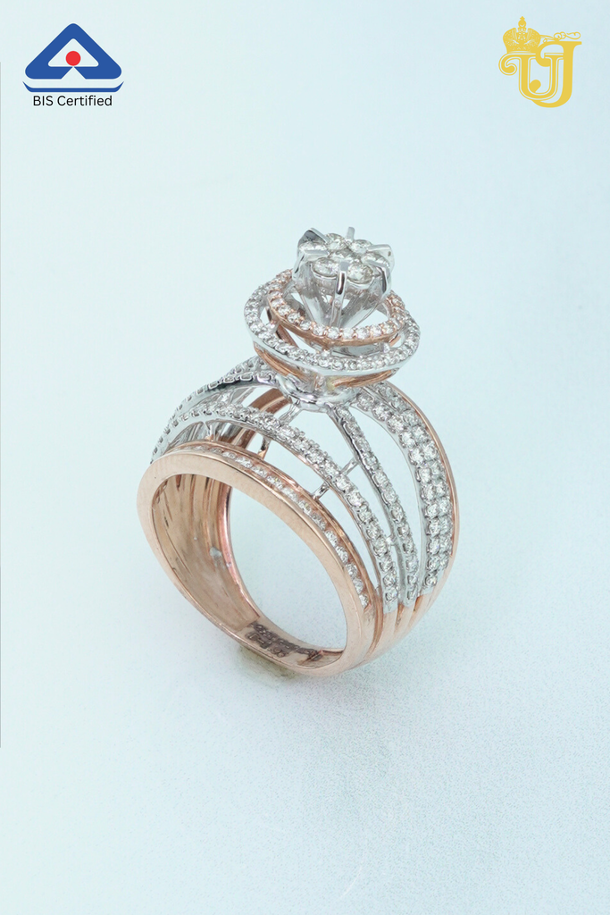 Grand Crown Halo Ring