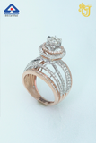 Grand Crown Halo Ring