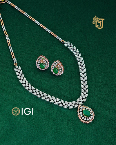 The Evergreen Elegance Necklace Set