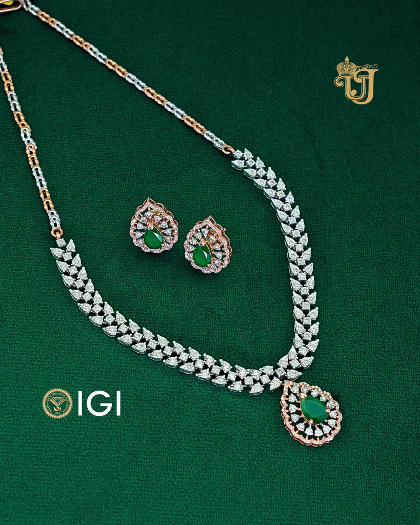 The Evergreen Elegance Necklace Set