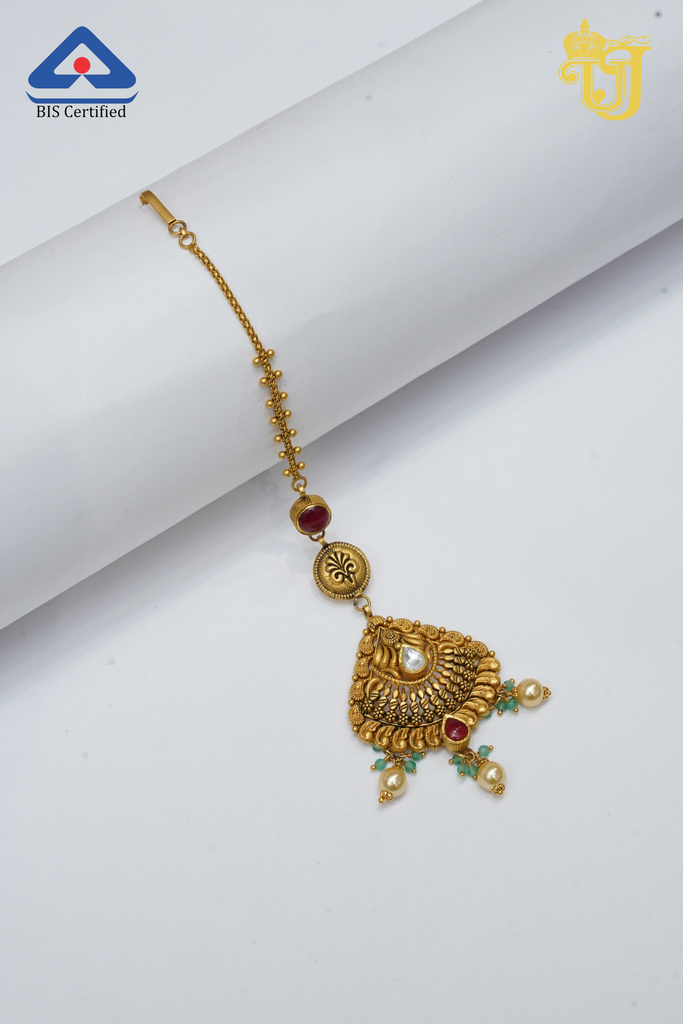 Antique Bridal Maang Tikka
