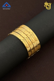 Meadow Glow Golden Bangle Set