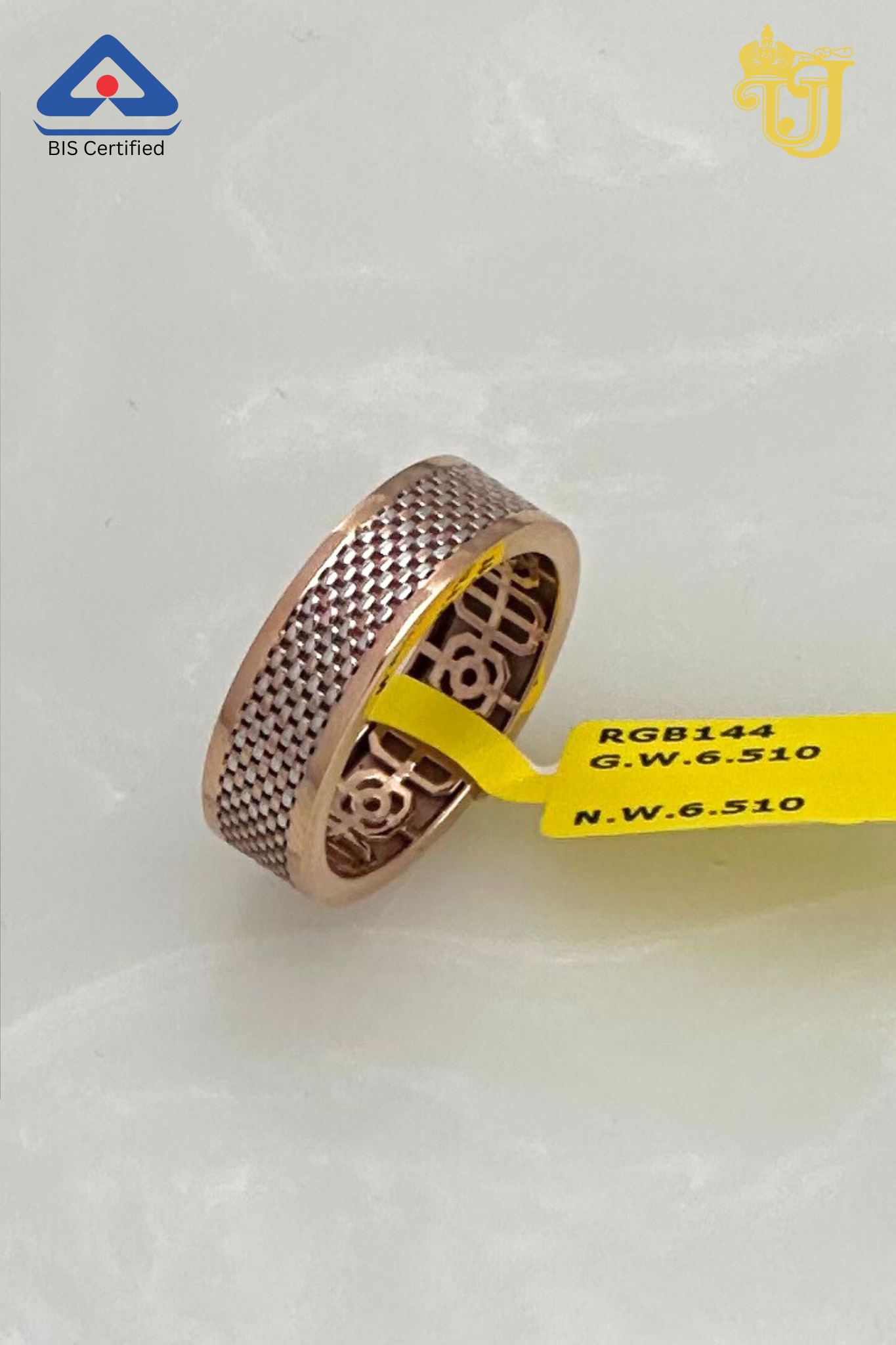 Rose Gold Band Hallmark(RGB210)