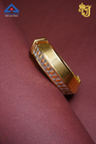 Royal Geometric Dual-Tone Kada