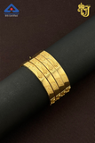 Meadow Glow Golden Bangle Set