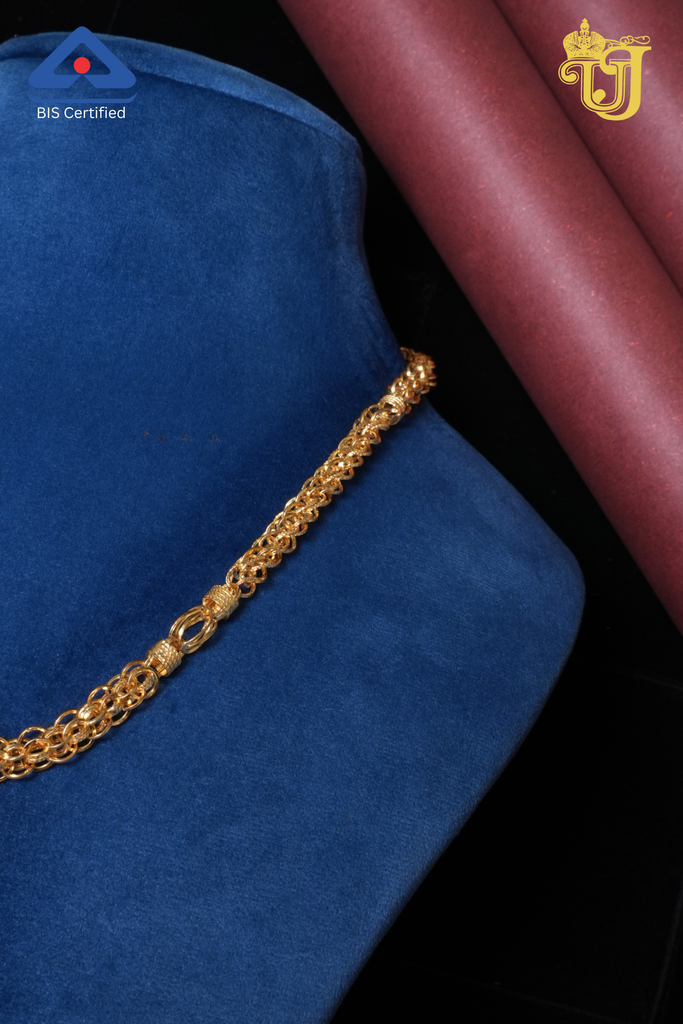 Royal Gold Multi-Link Heritage Chain