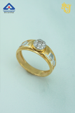 Heritage Lettered Cluster Ring
