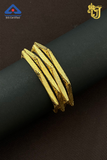 Geometric Radiance Bangle Set