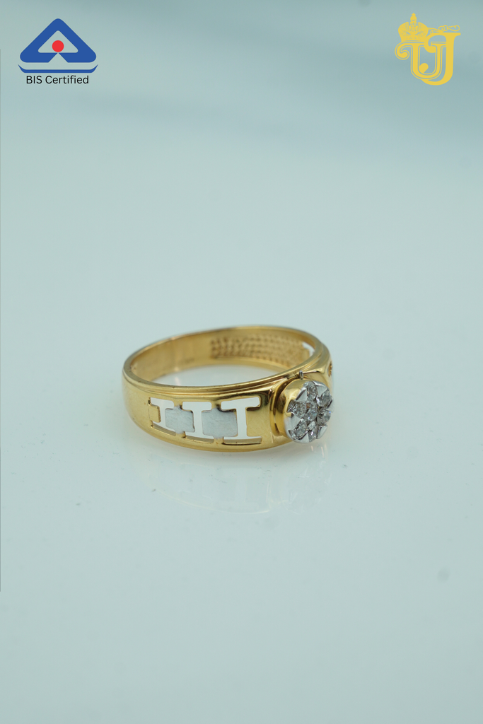 Heritage Lettered Cluster Ring
