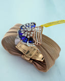 The Rose Gold Indigo Wing Bracelet