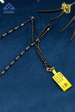 Traditional Gold-Beaded MS Chain