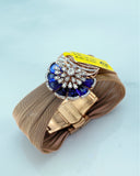 The Rose Gold Indigo Wing Bracelet