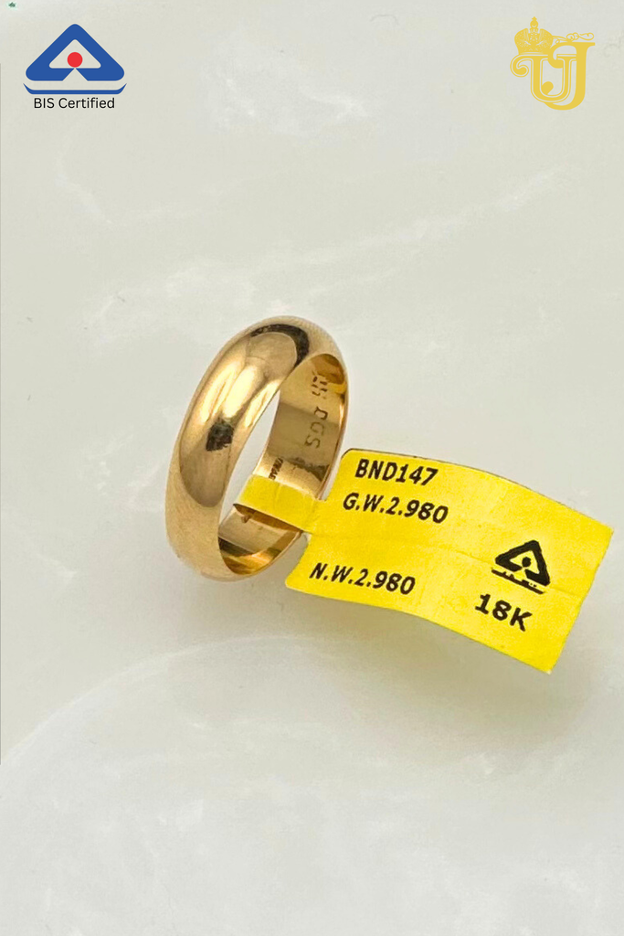 Classic Wide Gold Band