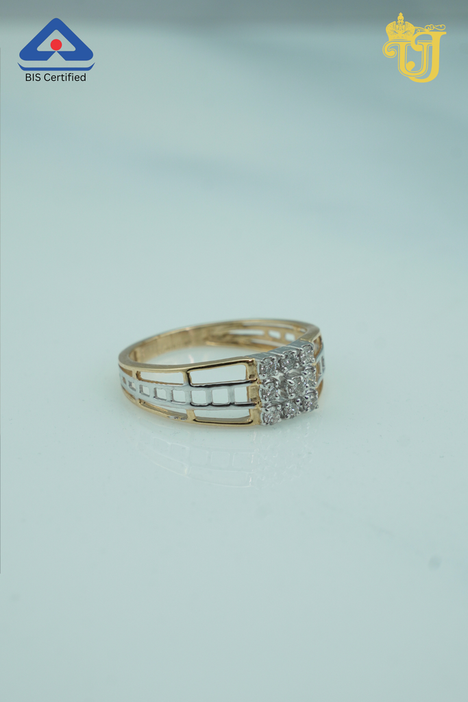 Executive Open-Work Diamond Ring