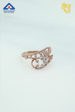 Sparkling Petal Flow Ring