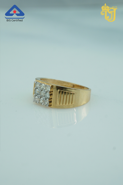 Legacy 12-Stone Radiant Ring
