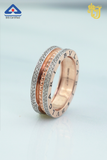 Luxury Pyramid Studded Ring