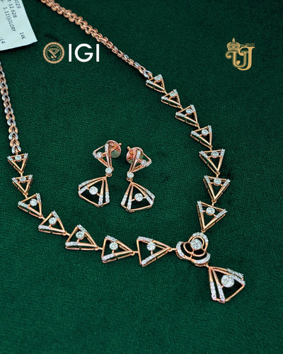 The Trinity Glow Necklace Set
