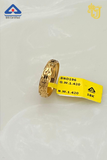 Star-Cut Gold Band