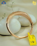 Tapered Jaali Rose Gold Statement Bracelet