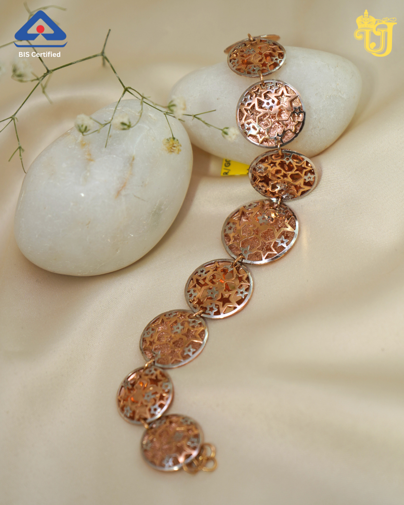 Stellar Galaxy Disc Ladies Bracelet