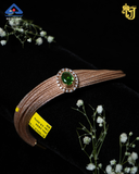 Rose Gold Emerald Elegance Bracelet