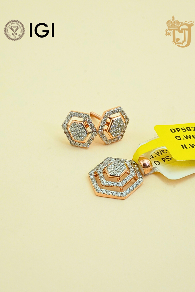 The Hexagonal Prism Pendant Set