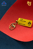 The Tricolor Patriot Chain Pendant