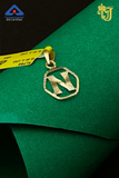 Letter 'N' Alphabet Pendant