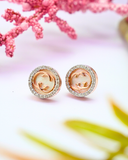 Elite Rose Gold Icon Earrings