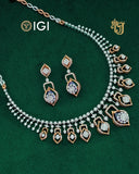 The Blue Velvet Horizon Necklace Set
