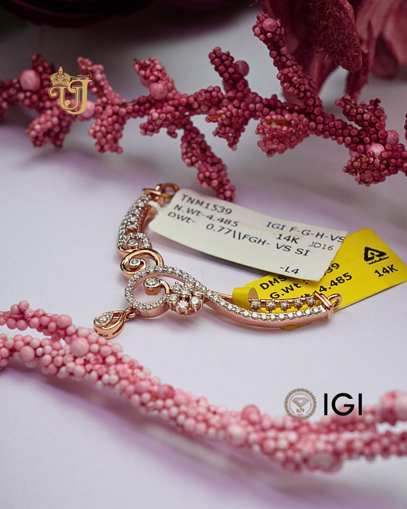The Infinite Petal Mangalsutra