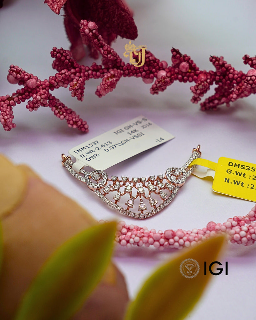 The Regal Net-Lace Mangalsutra