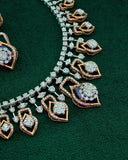 The Blue Velvet Horizon Necklace Set