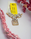 The Geometric Bloom Drop Mangalsutra