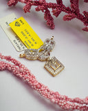The Geometric Bloom Drop Mangalsutra