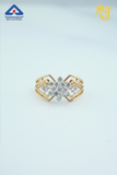 Modern Petal Peak Ring