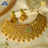 Golden Peacock Heritage Chouker Set