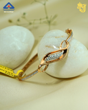 Twisted Elegance Stone-Studded Ladies Bracelet