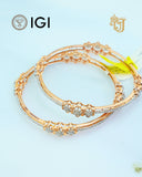 Infinite Green Luxury Bangle