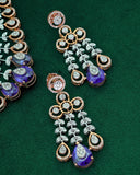 The Royal Lavender Bloom Necklace Set