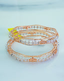 Spring Blossom Diamond Bangle