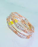 Spring Blossom Diamond Bangle