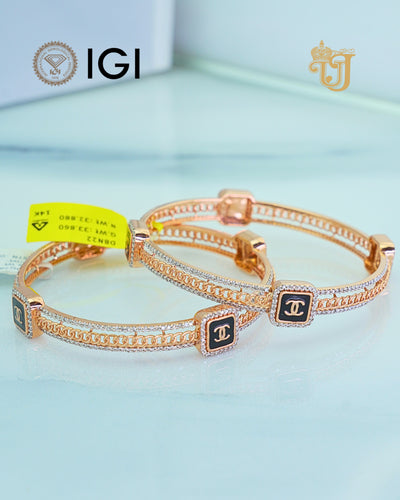 Infinite Petal Glow Bangle