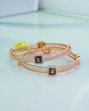 Infinite Petal Glow Bangle