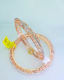 Interlocked Infinity Rose Bangle