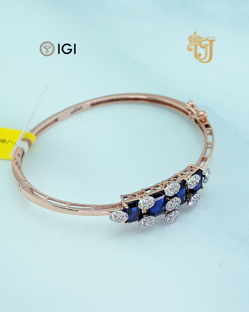 The Gilded Blue Prism Bracelet