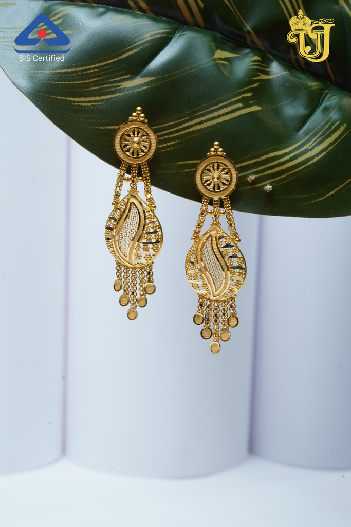 Elegant Chain-Drop Earrings