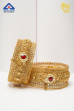Royal Imperial Ruby Kada Set