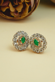 The Infinite Emerald Bloom Pendant Set